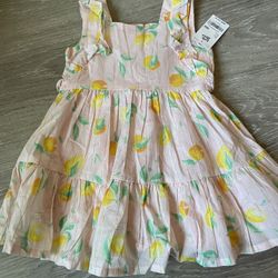 Lemon Toddler Dress NWT 18 Month 