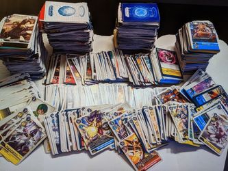 Digimon TCG CCG 1,000 Cards Lot Unsearched