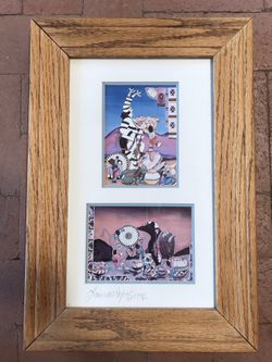 Southwest Artist Lawrence Vargas Signed Original Framed