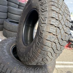 ‼️🚨vendo Set De Llantas Lt 315 70 17 Goodyear Wrangler Tires 