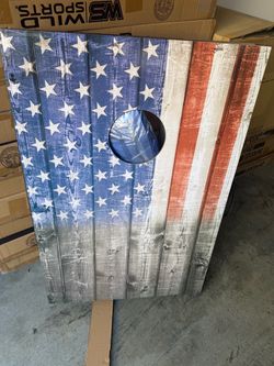 New Stars and Strips Cornhole