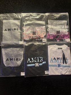 Amiri t shirts and cough syrup