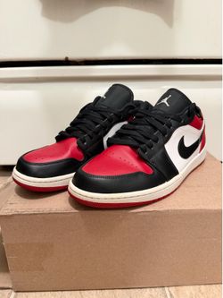 Jordan 1 Low Retro ‘Bred Toe’ Size 11 Men’s