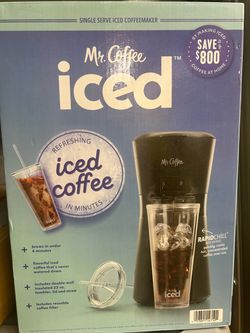 Mr. Coffee Iced Single Serve Coffeemaker