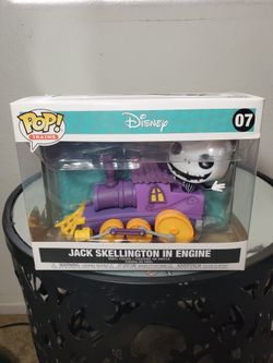 BRAND NEW JACK SKELLINGTON ON ENGINE FUNKO 