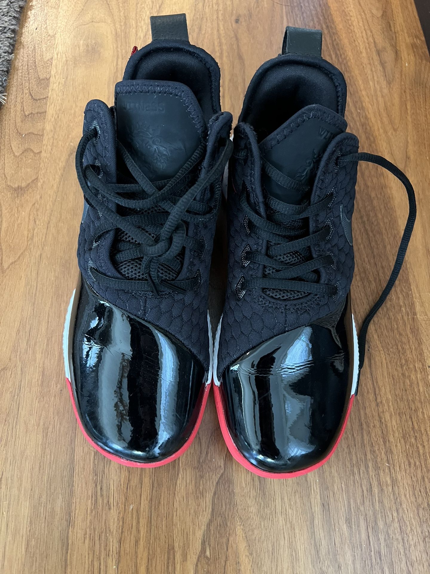LeBron Witness 3 Premium 'Black Red' basketball shoes