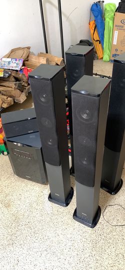 Epic Sound 5.1 Channel Audio Speaker System 
