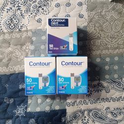 Contour 50 Test Strips 7080G All Brand New 