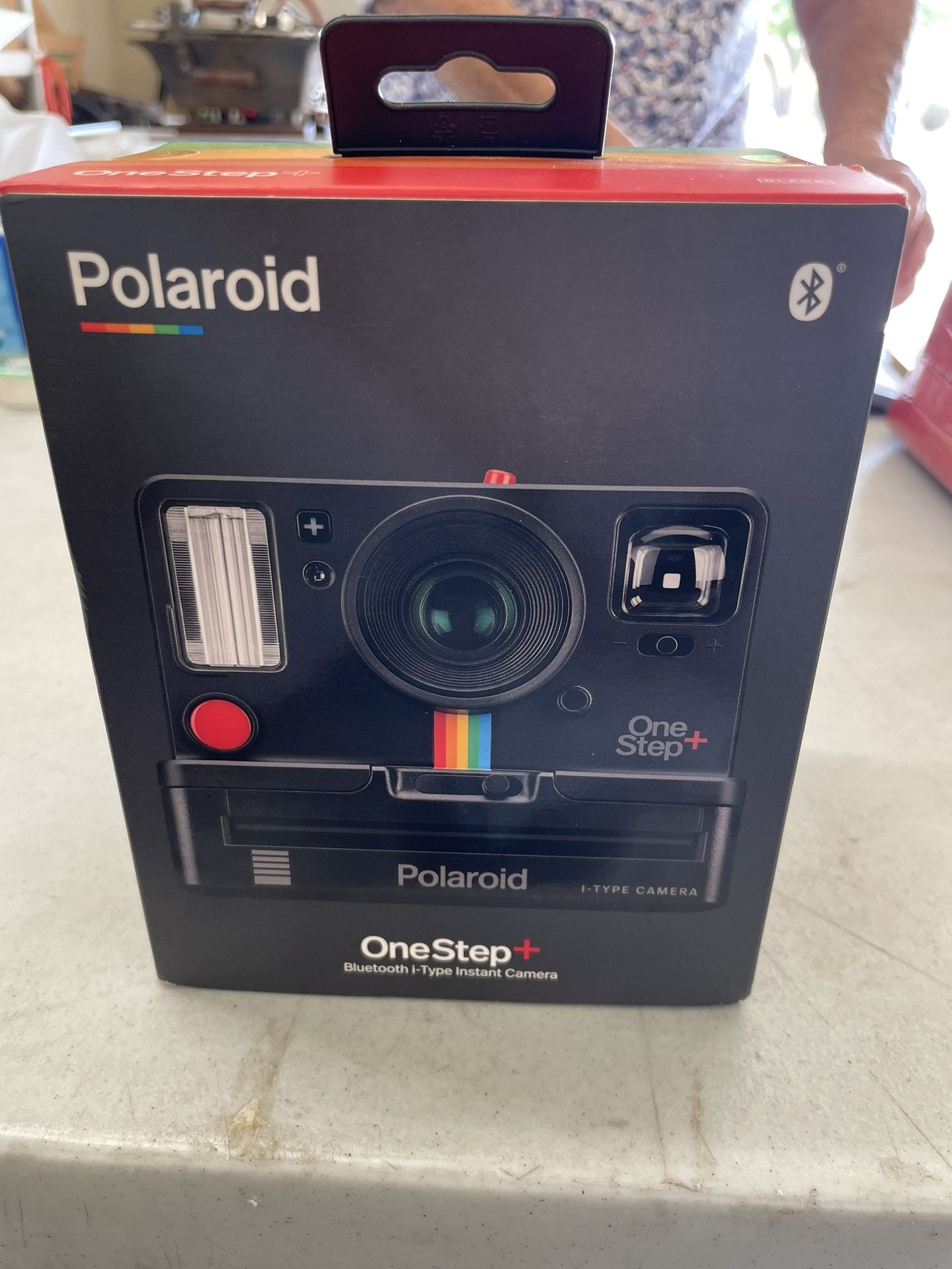 Brand new Polaroid, one step camera, Bluetooth activation, brand new in box