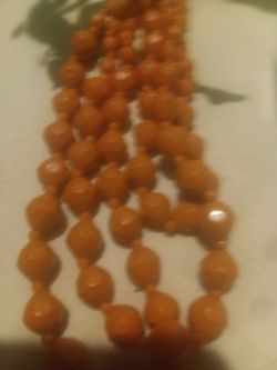 Vintage plastic necklace