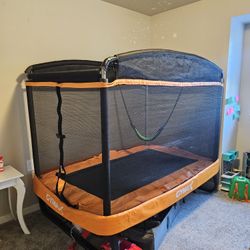 Kids Gymax Indoor/outdoor Trampoline 