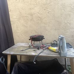 Free Stuff Day Bed frame bench, and weights