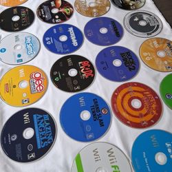 Nintendo Wii 23 Game Bundle - Mario, Zelda, Smash Bros,  Metroid, Rockband