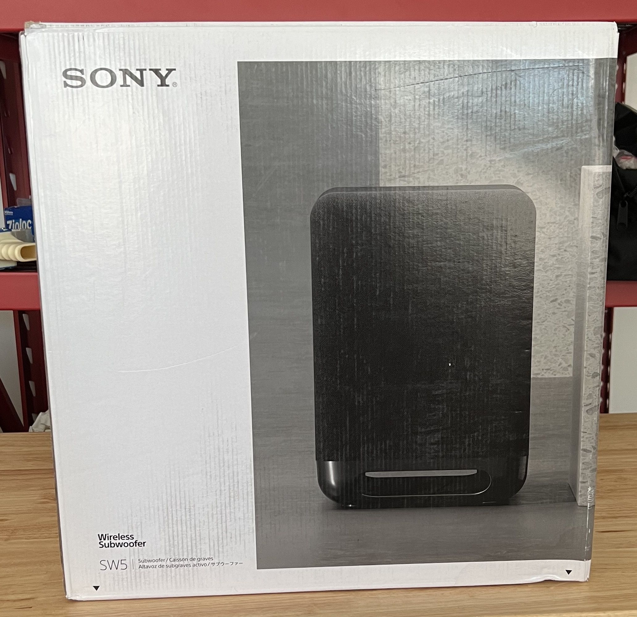 Sony SA-SW5 300w Wireless Subwoofer - Perfect Condition