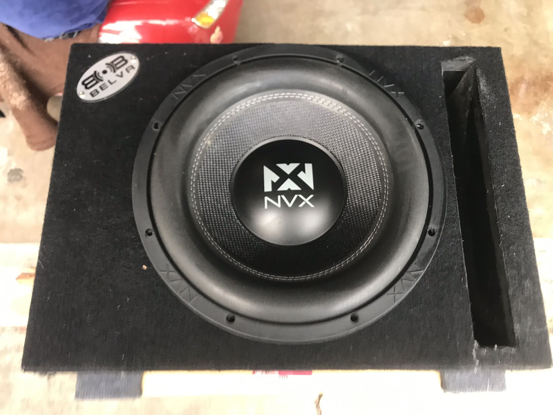 NVX 12 inch Subwoofer with Ported Box