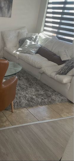 White cloud couch
