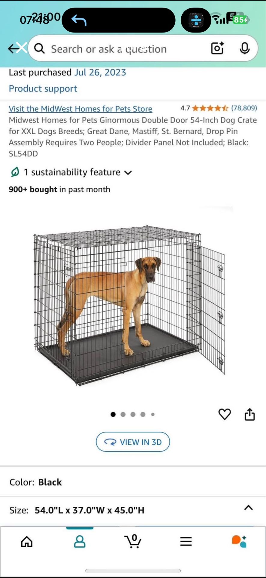 Extra Large Dog Crate