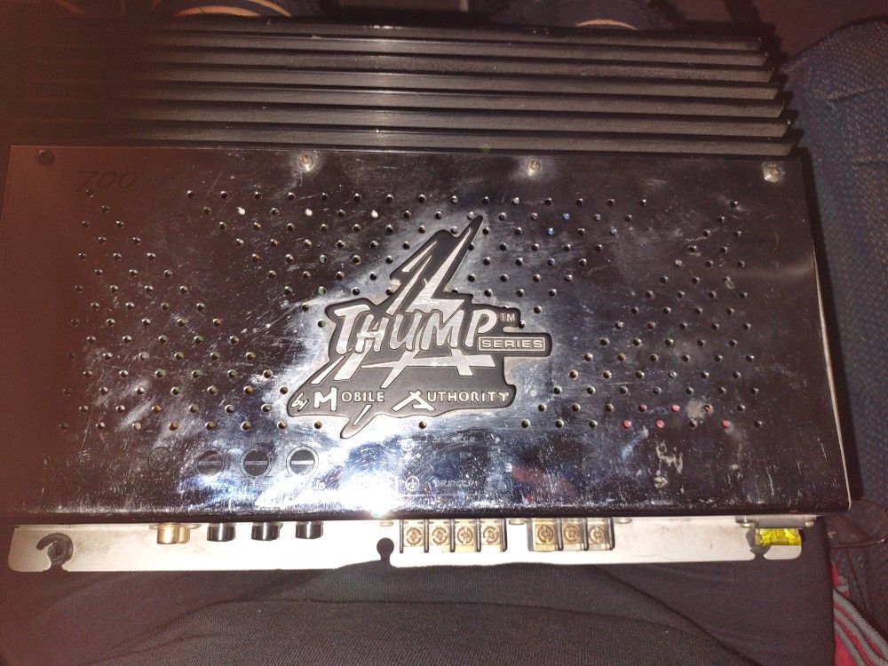 THUMP SERIES BY MOBILE AUTHORITY 700 WATT AMP
