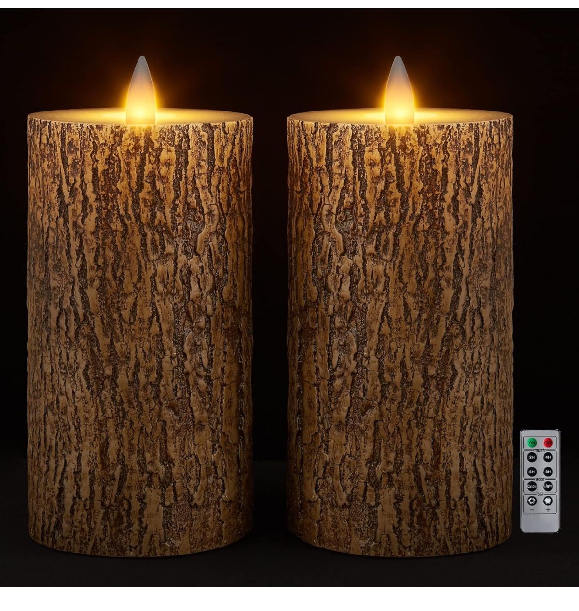 Flameless Pillar Candles