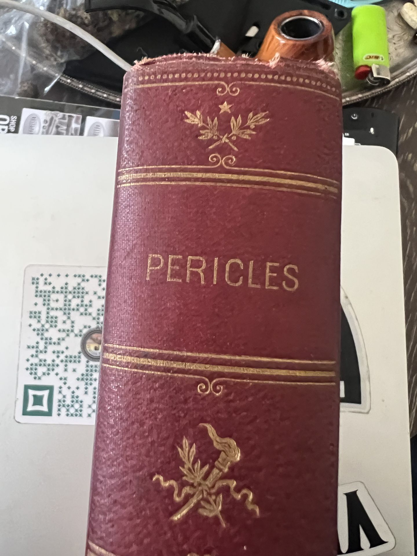 Pericles Heroes Of Nations Antique Book