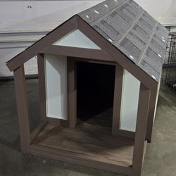 Large Dog House With Patio