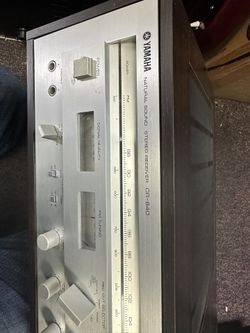 Yamaha Cr640 Vintage Receiver