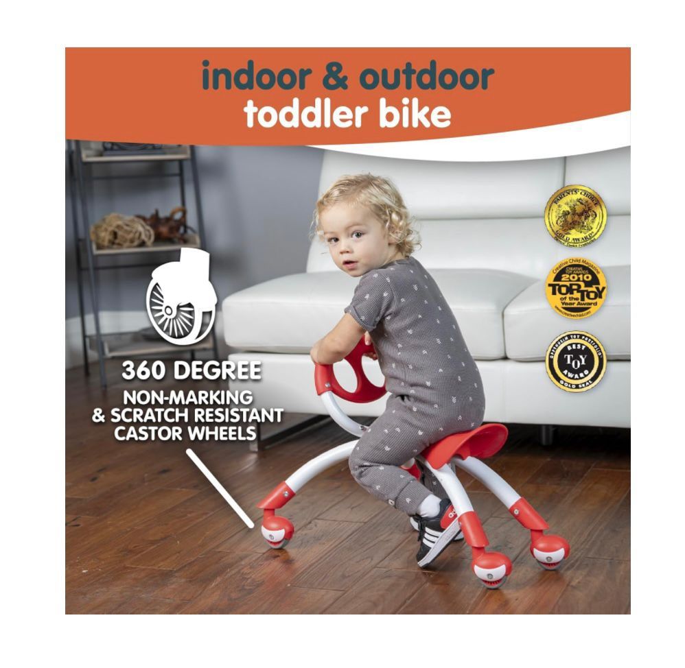 Pewi Walking Ride On Toy - From Baby Walker to Toddler Ride On for Ages 9 Months to 3 Years Old