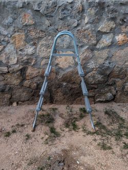 Pool ladder above ground