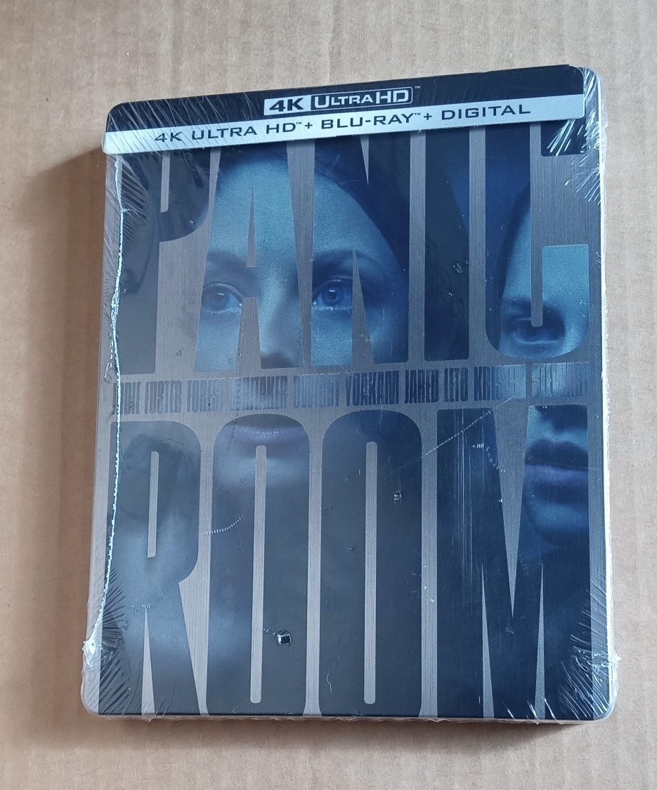 4k blu ray panic room bluray steelbook brand new 