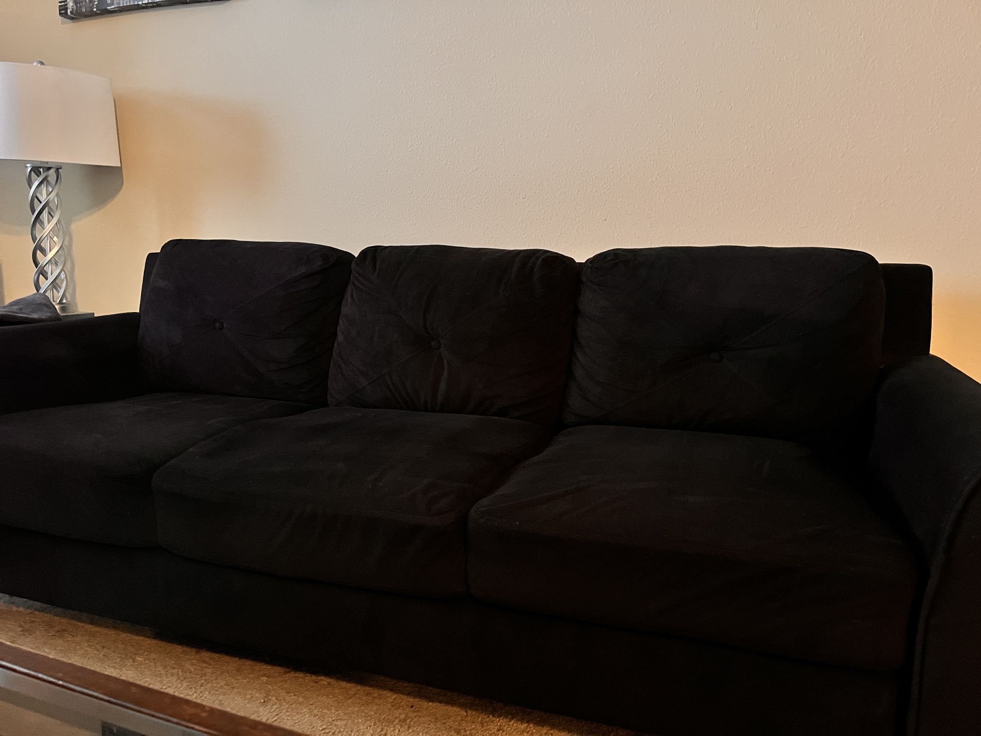 Black Living Room Sofa