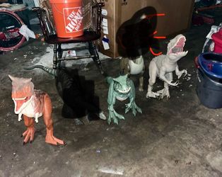 Jurrasic park large dinosaurs toys