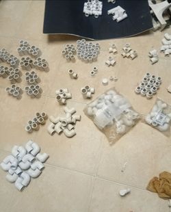 Large Lot of PVC Pipe Fittings