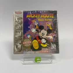 New Mickey Mouse Magic Wands (Nintendo GameBoy, 1998) SEALED