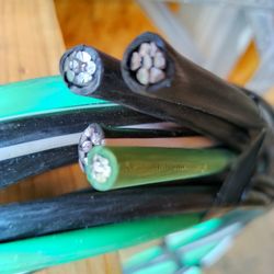 600 Volts Watts Electrical Power  Wire 15 Ft Aprox