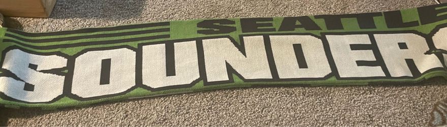Seattle Sounders FC Soccer Scarf