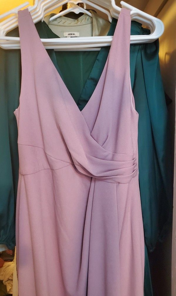 After Six Bridesmaid Dress Dusty Rose Size S
