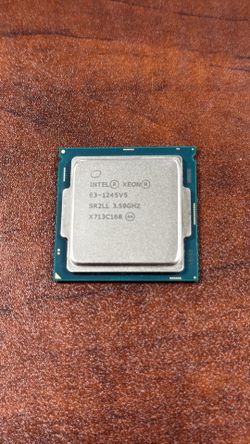 Intel Xeon E3-1245V5 CPU