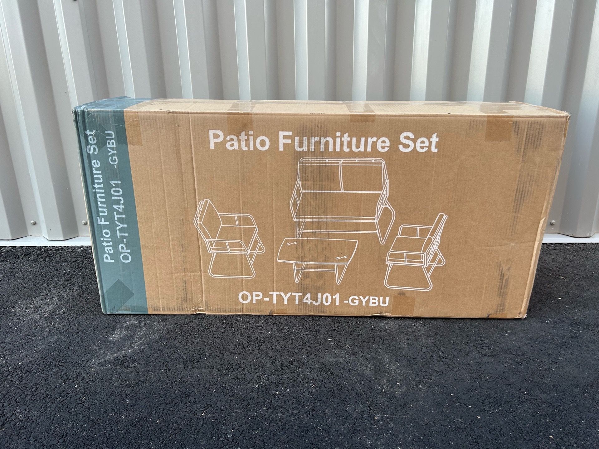 4 piece patio set