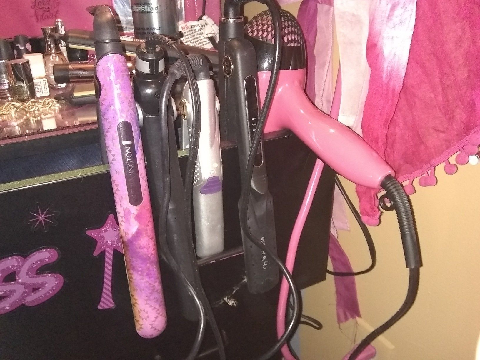 Hair dryers straighteners up to 10 each most are 5