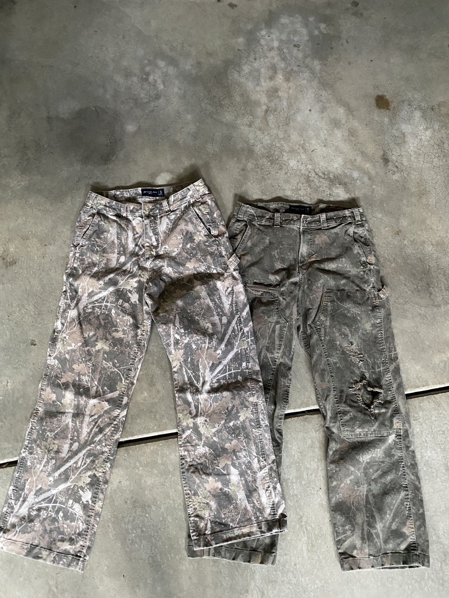 abercrombie and fitch Camo Pants