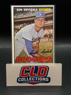 1967 Don Drysdale Dodgers