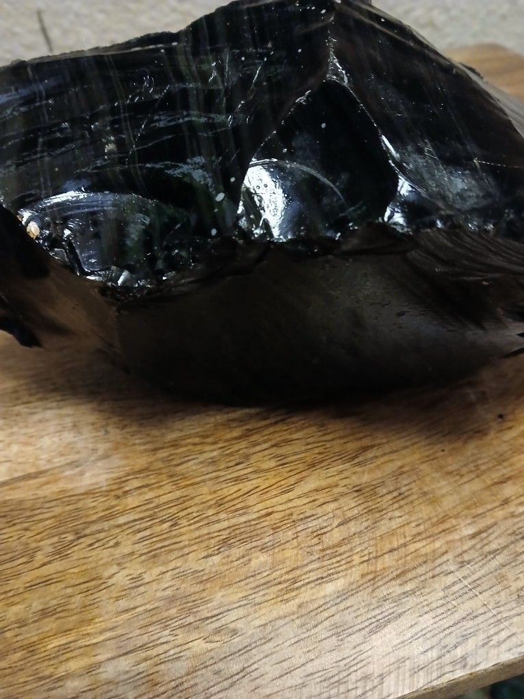 Large Obsidian Rock