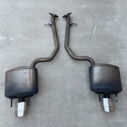 2014 lexus is350 f sport oem axle back exhaust system rwd