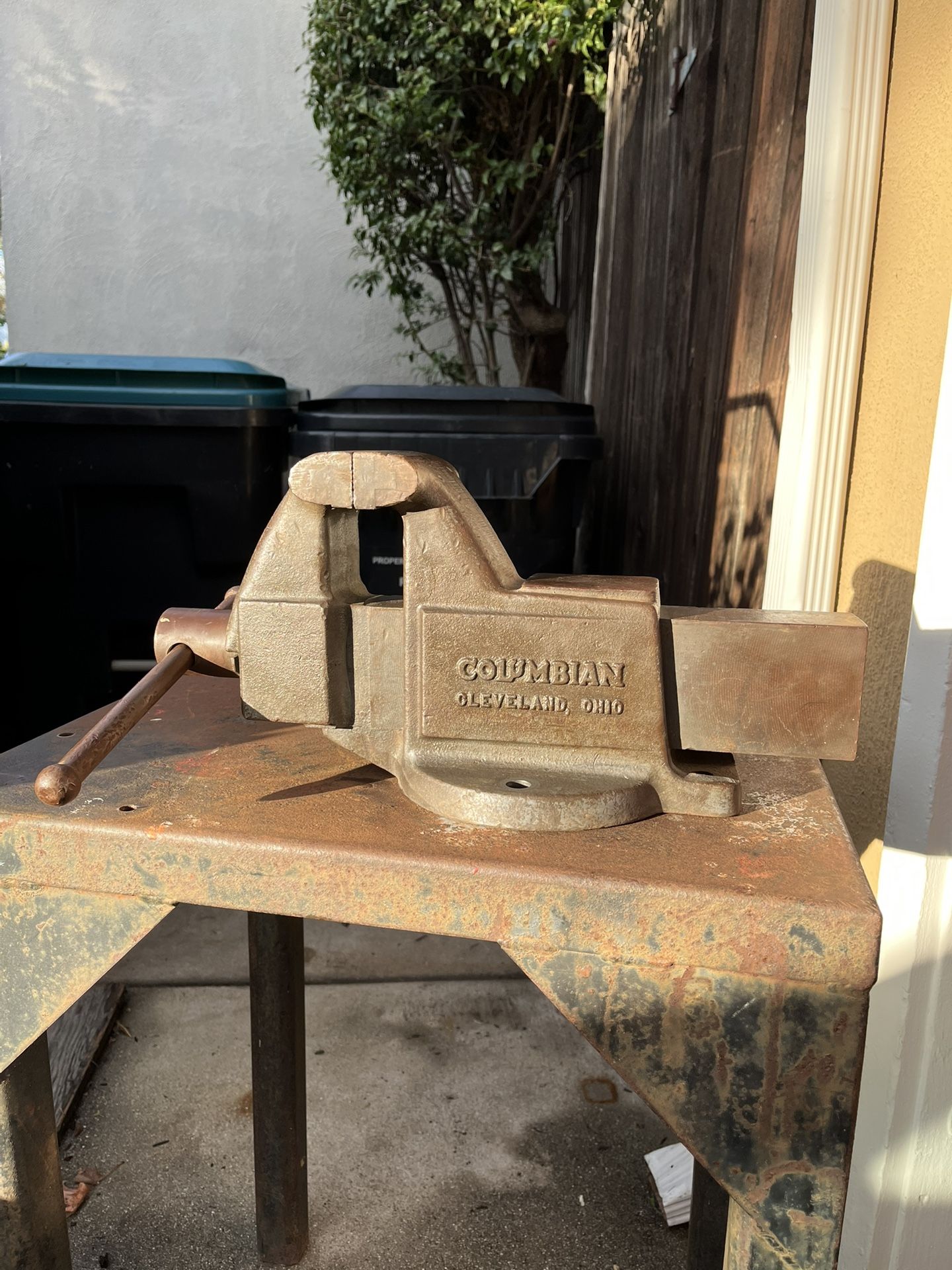 Vintage Columbian Bench Vise