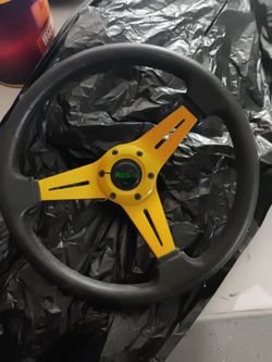 RASTP Aftermarket Racing Steering Wheel