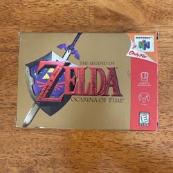 Zelda Ocarina Of Time Nintendo 64 CIB 