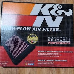K&N High Flow Air Filter 33-2017