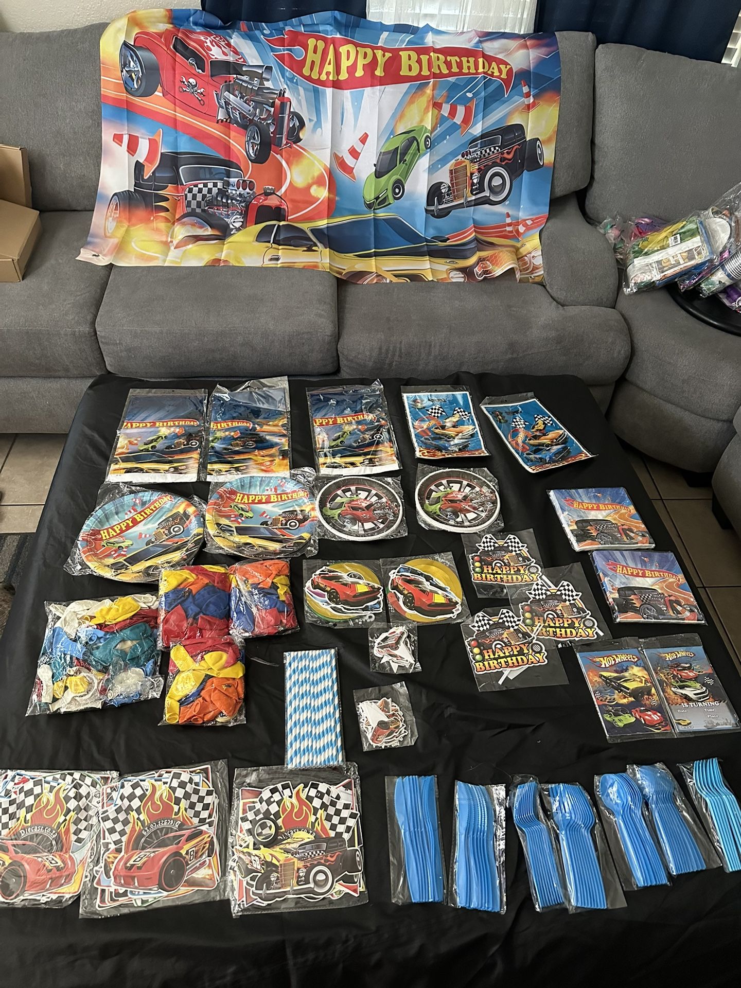 Hot Wheels Birthday Party Supplies
