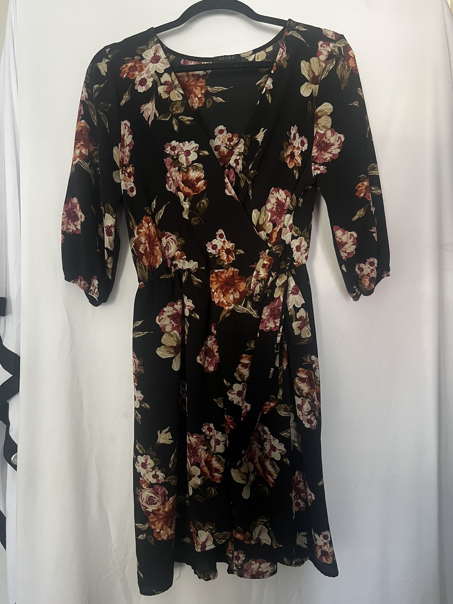 Scobe Fall Wrap Dress