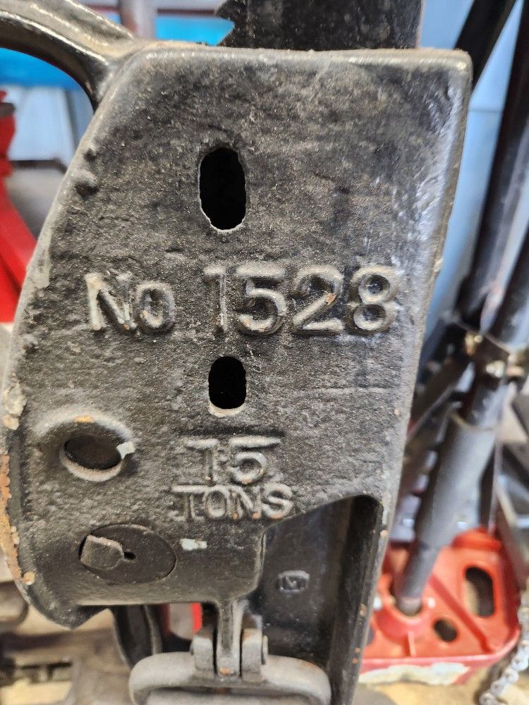 1528 Duff-Norton Railroad Jack Vintage